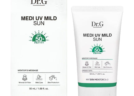 DR.G  Medi UV Mild Sunscreen SPF50+ PA++++, 50ml, 1 count