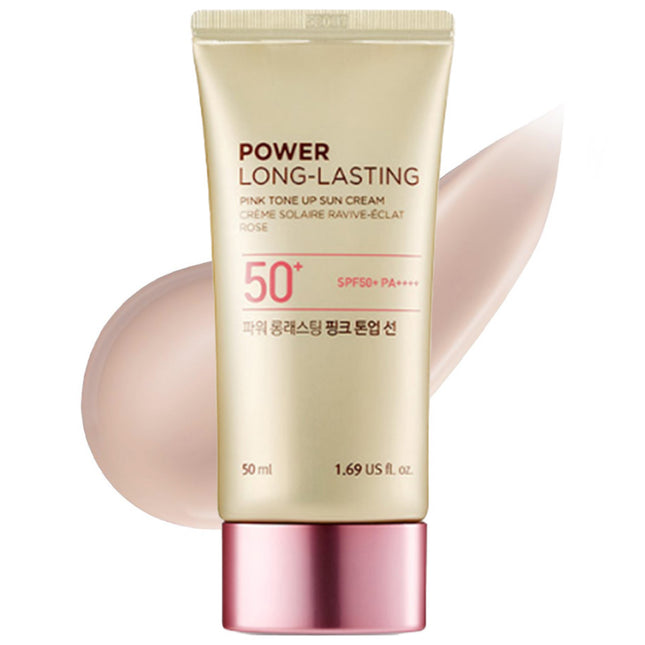 THE FACE SHOP The Face Shop Power Long-Lasting Pink Tone-Up Sun Lotion SPF50+ PA++++ 50ml 1ea