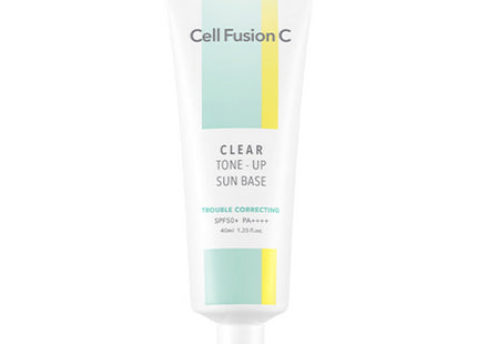CELLFUSION C  Clear Tone-Up Sun Base SPF50+ PA++++, 40ml, 1 count