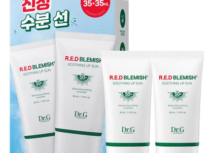 DR.G  Red Blemish Soothing Up Sun Cream SPF50+ PA++++ 35ml 2-Pack