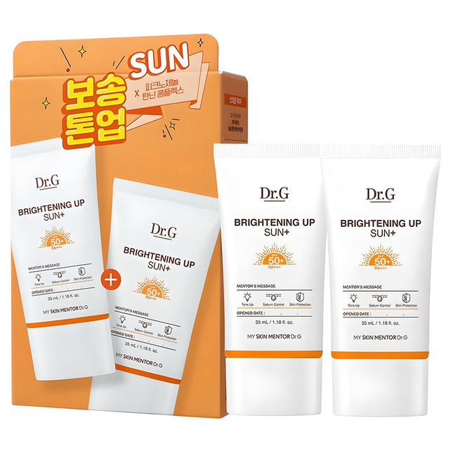 DR.G  BRIGHTENING UP SUN PLUS SPF50+ PA+++, 35ml, 2 Pack