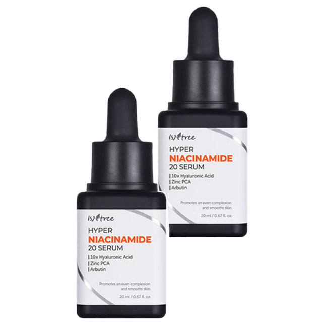 ISNTREE  Hyper Niacinamide 20 Serum, 20ml, 2 Count