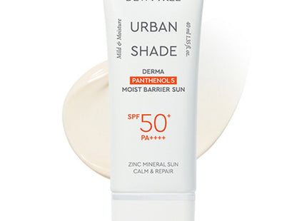 DEWYTREE  Urban Shade Derma Panthenol 5 Moisture Barrier Sun Cream SPF50+ PA++++, 40ml, 1 Count