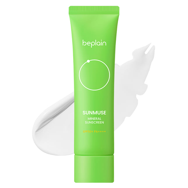BEPLAIN  Sunmuse Green Tone Up Sunscreen SPF50+ PA++++, 50ml, 1 pack