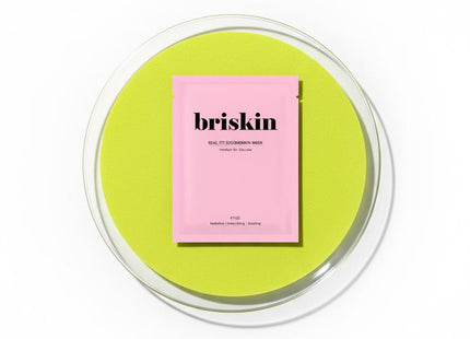 BRISKIN Real Fit Second Skin Mask Hydration Concentrate 10P