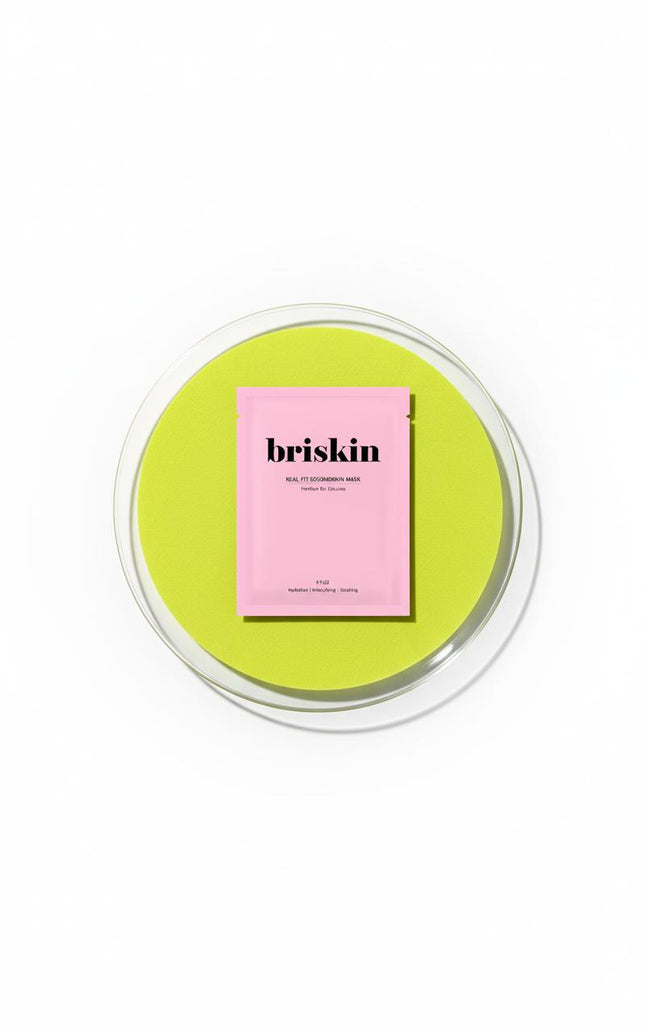 BRISKIN Real Fit Second Skin Mask Hydration Concentrate 10P