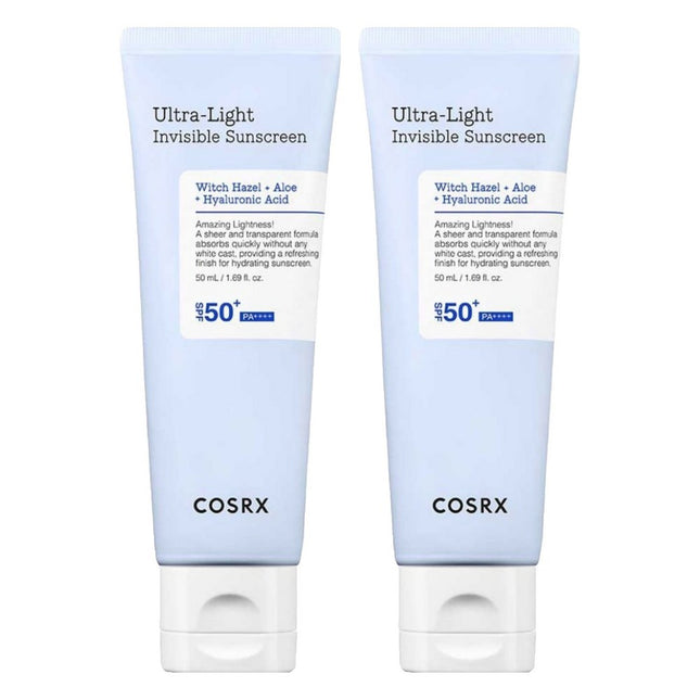 COSRX  Ultra Light Invisible Sun Serum SPF50+ PA++++ 50ml 2-Pack