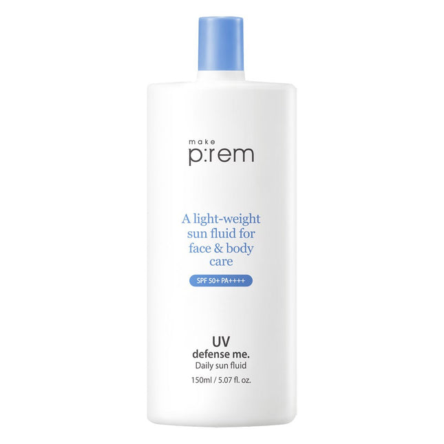 MAKE:PREM  UV Defense Me Daily Sun Fluid 150ml 1ea