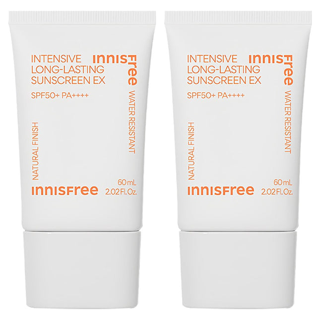 INNISFREE  Intensive Longlasting Sunscreen EX SPF50+ PA++++ 60ml 2-pack