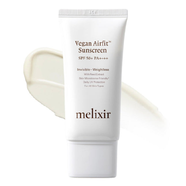 MELIXIR  Vegan Air Fit Sunscreen SPF50+ PA++++, 50ml, 1 Count