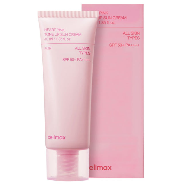 CELLMAX  Heart Pink Tone-up Sun Cream SPF50+ PA++++ 40ml 1ea