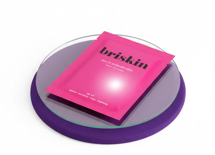 BRISKIN Real Fit Second Skin Mask Tone-Up Radiance