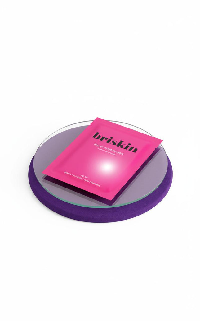 BRISKIN Real Fit Second Skin Mask Tone-Up Radiance