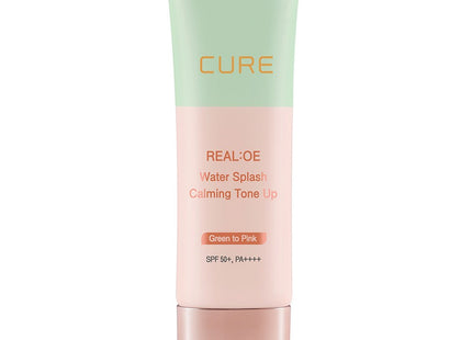 KIM JUNG MOON ALOE La Scent Aloe Cure Real Aloe Water Splash Calming Tone-Up Sun Cream SPF50+ PA++++, 40g, 1 count