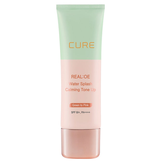 KIM JUNG MOON ALOE La Scent Aloe Cure Real Aloe Water Splash Calming Tone-Up Sun Cream SPF50+ PA++++, 40g, 1 count