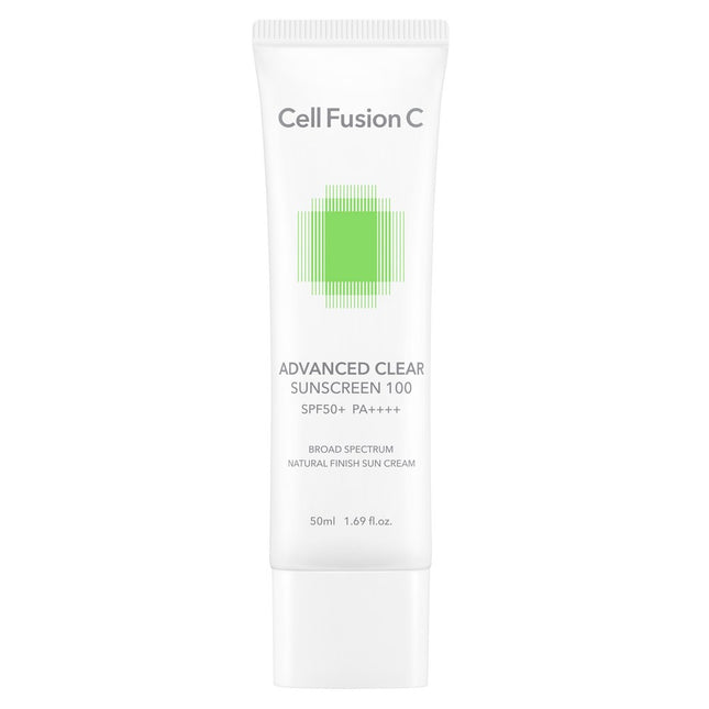 CELLFUSION C Advanced Clear Sunscreen 100 SPF 50+ PA++++, 50ml, 1ea