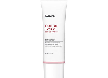 KUNDAL  Daily Lightful Tone-Up Sun Cream SPF50+ PA++++, 40ml, 1 count