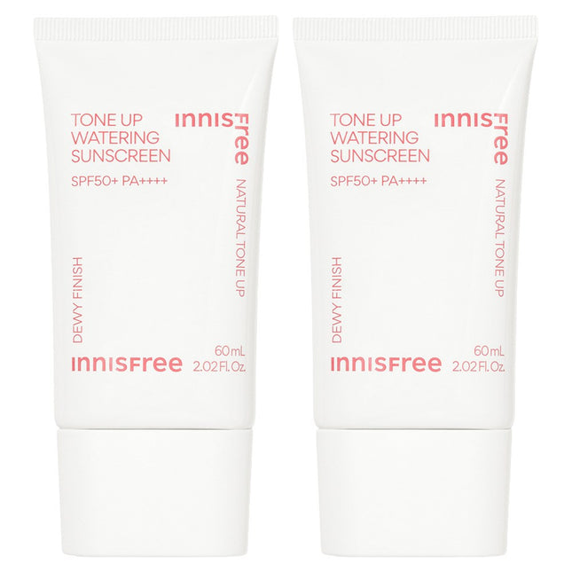 INNISFREE  Tone Up Watering Sunscreen SPF50+ PA++++, 60ml, 2 Count