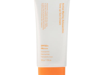 COSMETICS EDITOR Active Marine Astaxanthin Tone-Up Sun Cream SPF50+ PA++++, 50g, 1 pc