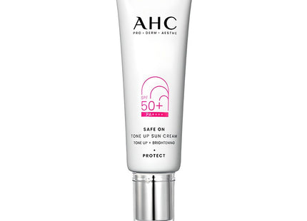 AHC  Safe On Tone Up Sun Cream SPF50+ PA++++, 50ml, 1ea