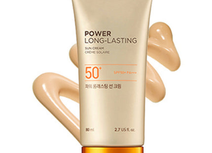 THE FACE SHOP Natural Eco Power Long Lasting Sun Cream SPF50+ PA+++, 80ml, 1 item