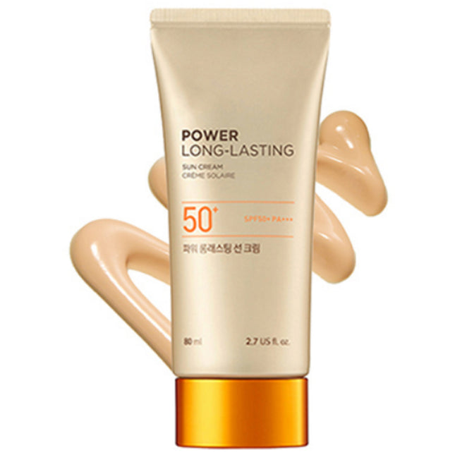 THE FACE SHOP Natural Eco Power Long Lasting Sun Cream SPF50+ PA+++, 80ml, 1 item