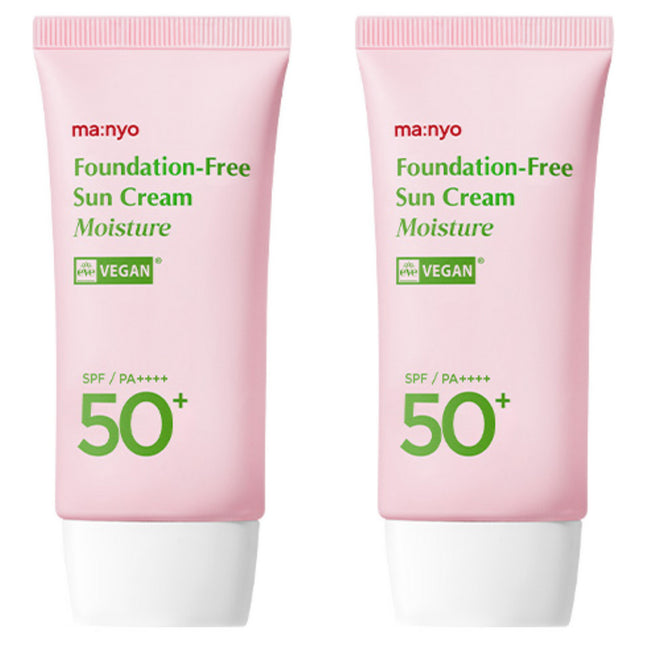MANYO FACTORY  Pure Brightening Tone Up Sun Cream SPF50+ PA++++ 50ml 2Pack