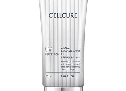 CELLCURE  UV Perfection All Over Sports Sunblock EX SPF50+ PA++++, 60ml, 1 count