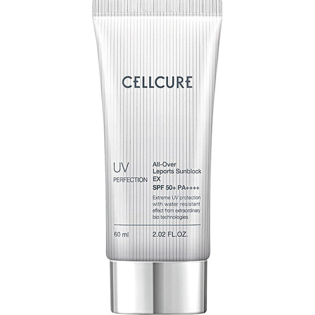 CELLCURE  UV Perfection All Over Sports Sunblock EX SPF50+ PA++++, 60ml, 1 count