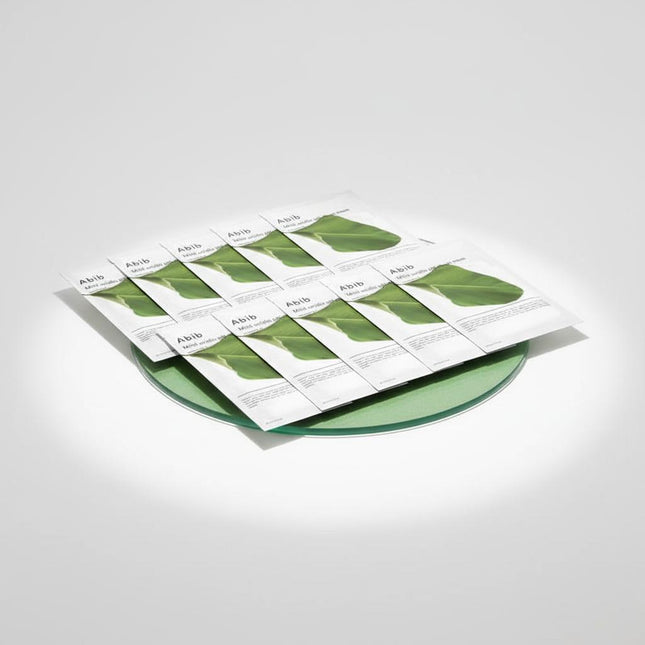 ABIB Abib Mild Acidic pH Sheet Mask Fit 10ea Houttuynia CordataResurrection PlantAquaGlutathion-someHoney