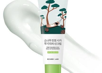 ROUND LAB Pine Calming Cica Tone-Up Sunscreen SPF 50+ PA++++, 40ml, 1 Piece