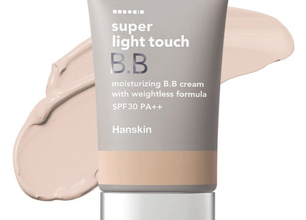 HANSKIN  Super Light Touch BB Cream SPF30 PA++ (Ivory, 30g, 1 pack)
