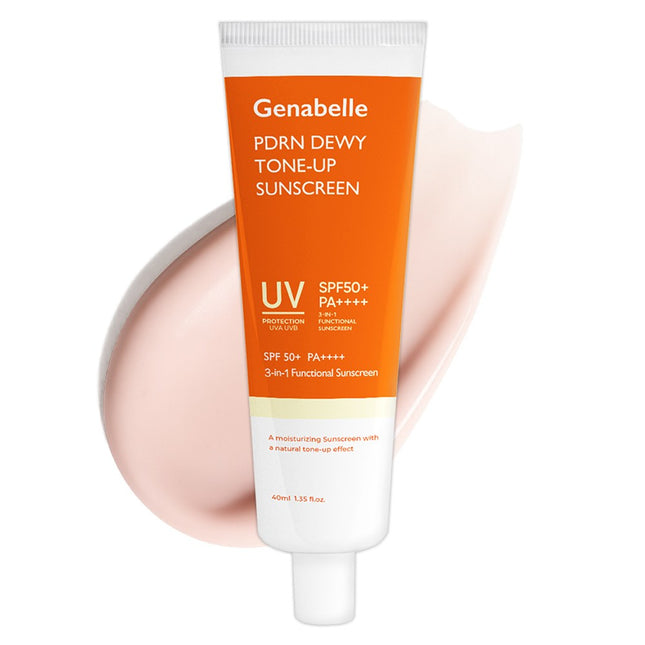 GENABELLE  PDRN Dewey Tone-Up Sunscreen SPF50+ PA++++, 40ml, 1ea