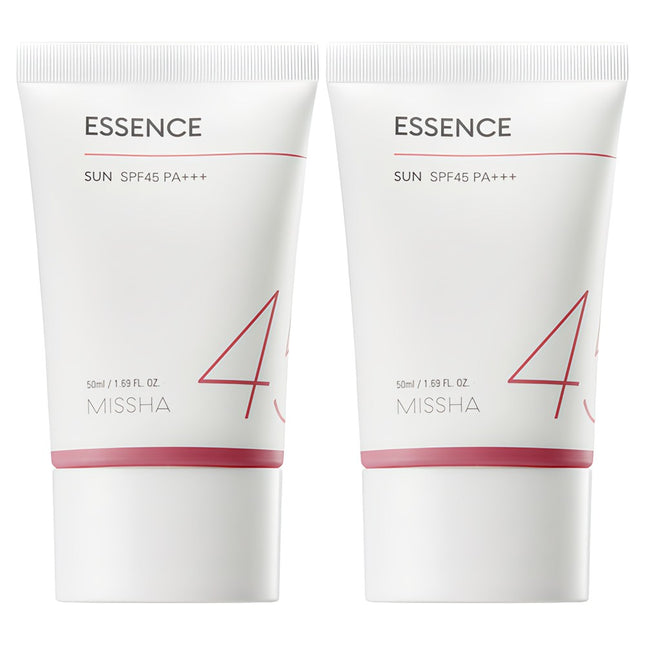 MISSHA  All Around Safe Block Essence Sun Cream SPF45 PA+++, 50ml, 2 Pack