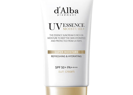 D'ALBA  Waterful Essence Sun Cream SPF50+ PA++++, 50ml, 1 Count