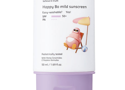 BELIF  Happy Body Mild Sunscreen SPF50+ PA++++, 50ml, 1 piece