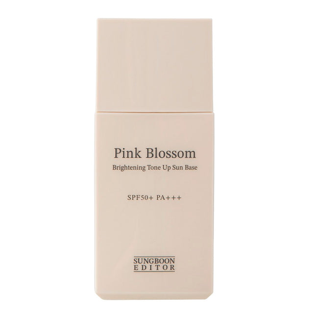BEAUTY EDITOR  Pink Blossom Brightening Tone-Up Sun Base SPF50+ PA+++, 30ml, 1 count