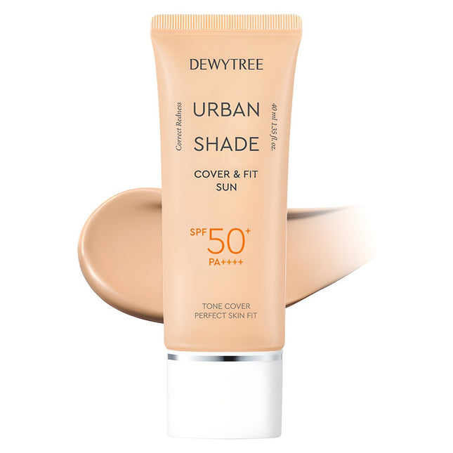 DEWYTREE  Urban Shade Cover Fit Sun Cream SPF50+ PA++++, 40ml, 1 Count