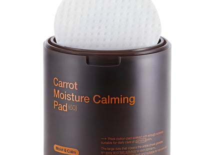 MEDIHEAL  Carrot Vita Soothing Toner Pad 250ml, 60 count, 1 Pack