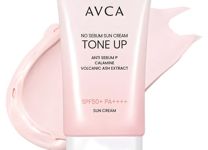 ABKA  Tone-Up Nosebum Inorganic Sun Cream SPF50+ PA++++, 35ml, 1ea