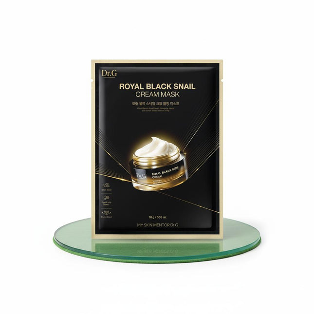 DRG Royal Black Snail Cream Mask 1 Sheet