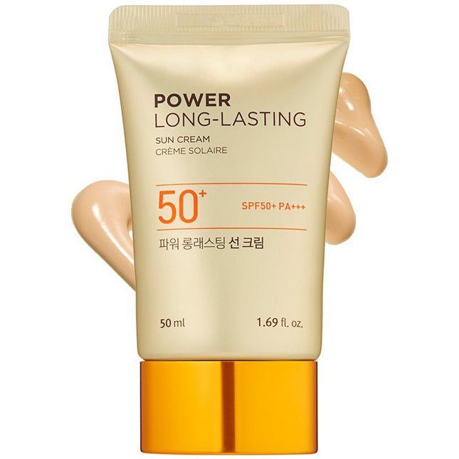 THE FACE SHOP  Natural Eco Power Long Lasting Sun Cream SPF50+ PA+++, 50ml, 1 count