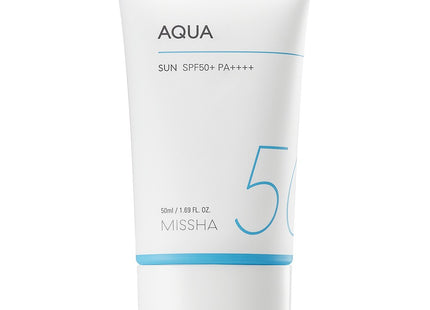 MISSHA  ALL AROUND SAFE BLOCK AQUA SUN CREAM SPF50+ PA++++ 50ML 1PC