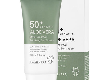 FRUIT KINGDOM  Aloe Vera Moisture Real Soothing Sun Cream SPF50+ PA++++ 50ml 50g 1 count