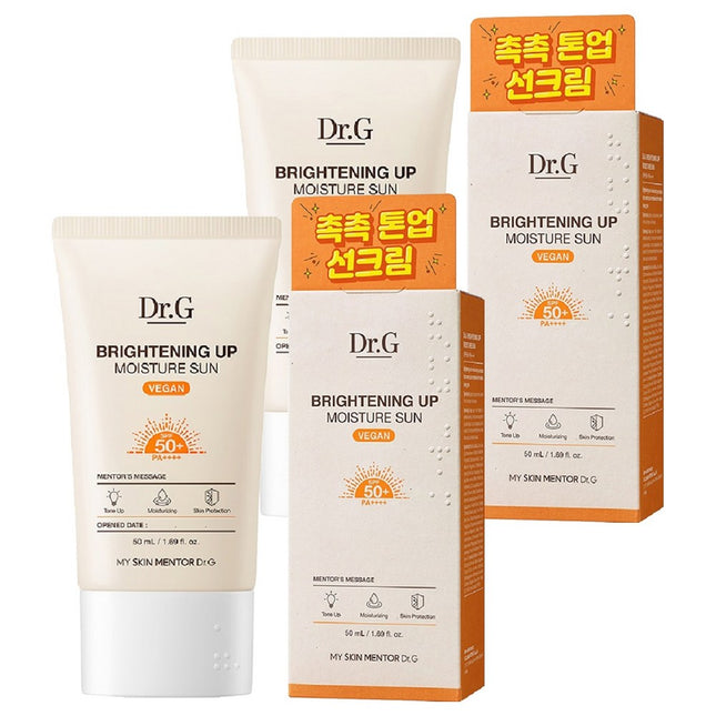 DR.G  Brightening Up Moisture Sun Cream SPF50+ PA++++ 50ml 2 Pack