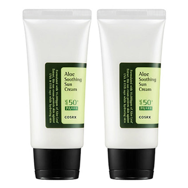 COSRX  Aloe Soothing Sun Cream SPF50+ PA+++ 50ml 2 Pack