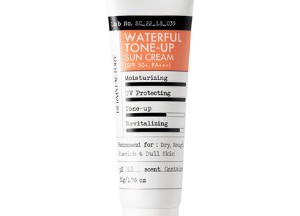 DERMA FACTORY  Waterful Tone-up Sun Cream SPF50+ PA+++, 50g, 1 count