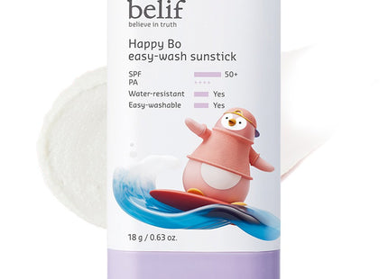 BELIF  Happy Boy Easy Wash Sunstick SPF50+ PA++++, 18g, 1 piece