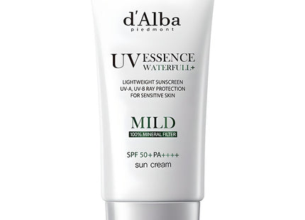 D'ALBA  Waterful Mild Sun Cream SPF50+ PA++++, 50ml, 1ea