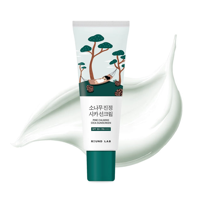 ROUND LAB Pine Calming Cica Sun Cream SPF50+ PA++++, 40ml, 1 piece